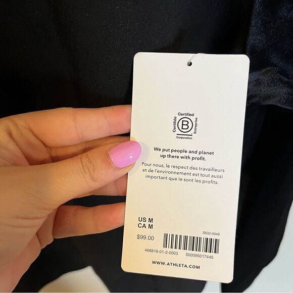 Athleta Retroplush Velvet Crewneck Sweatshirt - Picture 16 of 16